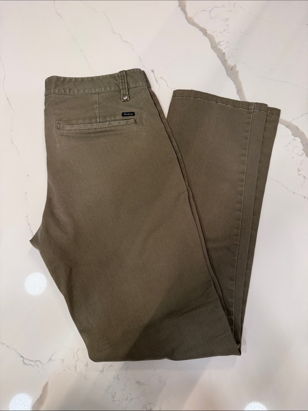Brixton Reserve Olive Chino Pants 33/32
